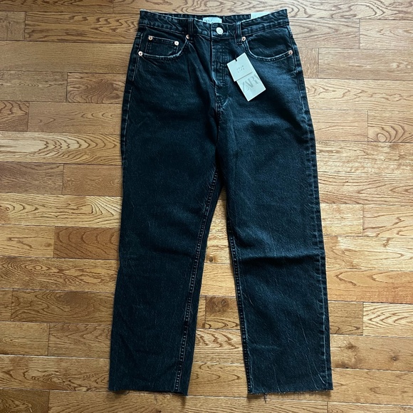 Zara Jeans NWT Hi-Rise Ankle Length size  42 (US 10) - Picture 1 of 10